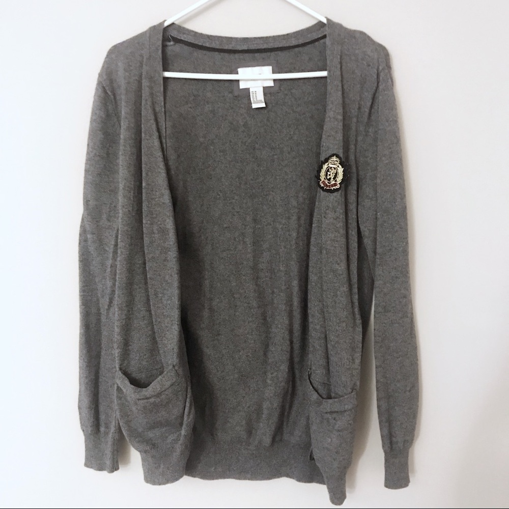 Gray Cardigan